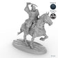 Mounted Samurai with Sword 3