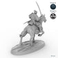 Mounted Samurai with Sword 2