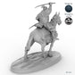 Mounted Samurai with Sword 3