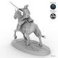 Mounted Samurai with Sword 4
