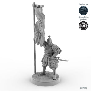 Samurai Banner Bearer