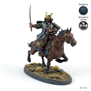 Mounted Samurai Commander