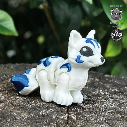 Kitsune Hatchling blue