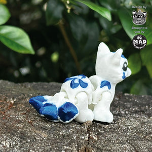 Kitsune Hatchling blue