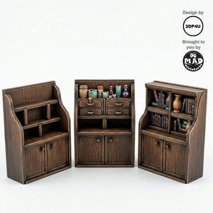 3 Bookshelves