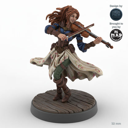 Violinist Human Female Bard A