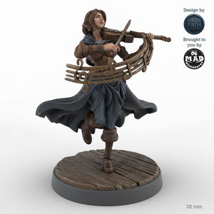 Violinist Human Female Bard B