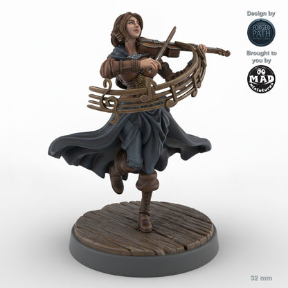 Violinist Human Female Bard B