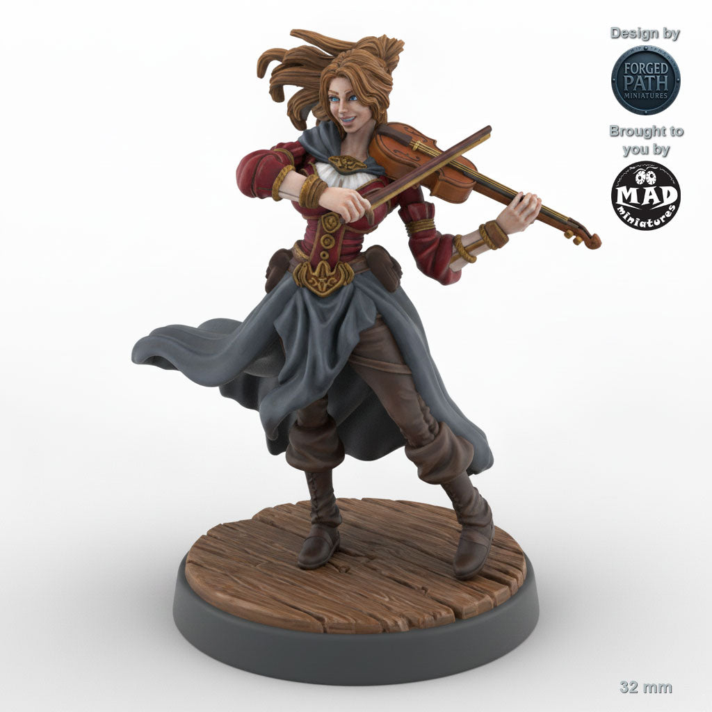 Violinist Human Female Bard C