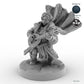 Female Dwarf Bard Lute Player B
