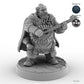 Male Dwarf Bard with Lute A