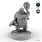 Male Dwarf Bard with Lute C