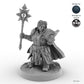 Mace Wielding Female Dwarf Cleric A