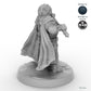 Mace Wielding Female Dwarf Cleric C