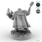 Hammer Wielding Male Dwarf Cleric B
