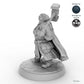 Female Dwarf Fighter with Warhammer A