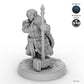 Female Dwarf Fighter with Warhammer B