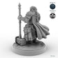 Female Dwarf Fighter with Warhammer B