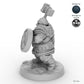 Shield-bearing Male Dwarf Fighter B