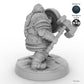 Shield-bearing Male Dwarf Fighter C
