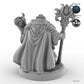 Casting Male Dwarf Mage A