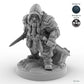 Hooded Male Dwarf Rogue A