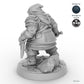 Hooded Male Dwarf Rogue A