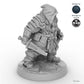 Hooded Male Dwarf Rogue A