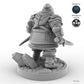 Hooded Male Dwarf Rogue A
