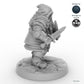 Hooded Male Dwarf Rogue B