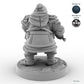Hooded Male Dwarf Rogue B