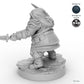 Hooded Male Dwarf Rogue C