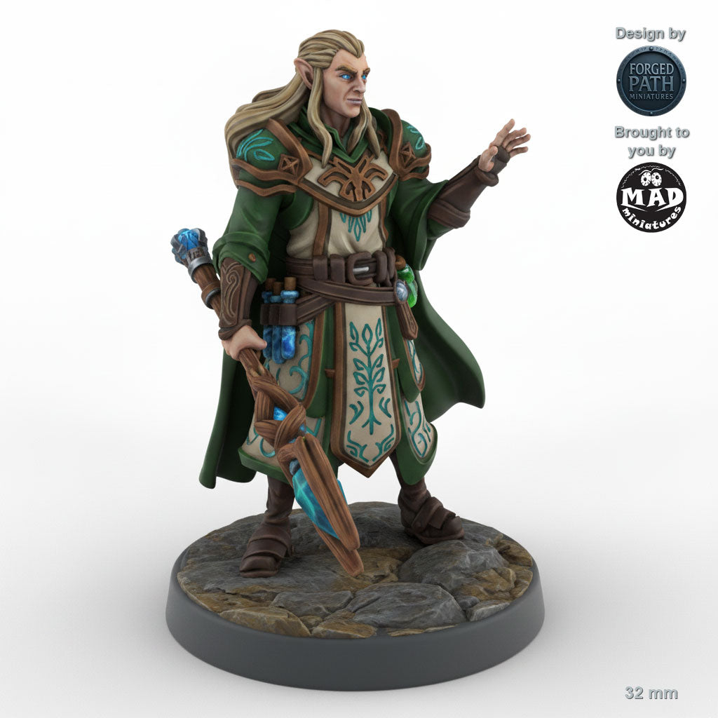 Zealous Male Elf Cleric A