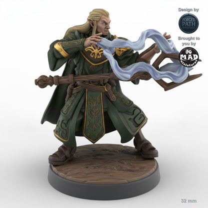 Zealous Male Elf Cleric C