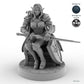 Defender Female Elf Fighter B