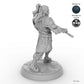 Grimacing Male Elf Fighter A