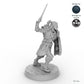Grimacing Male Elf Fighter B