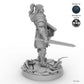 Grimacing Male Elf Fighter C