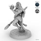 Flame-Wielding Female Elf Mage C