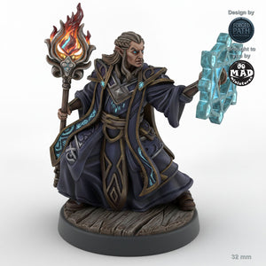 Spellcasting Male Elf Mage B