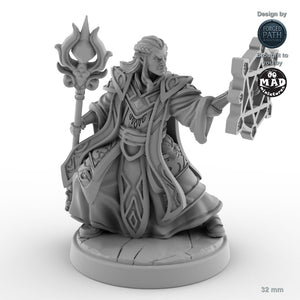 Spellcasting Male Elf Mage B