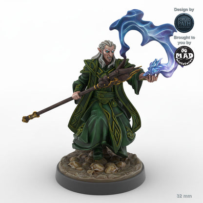 Spellcasting Male Elf Mage C