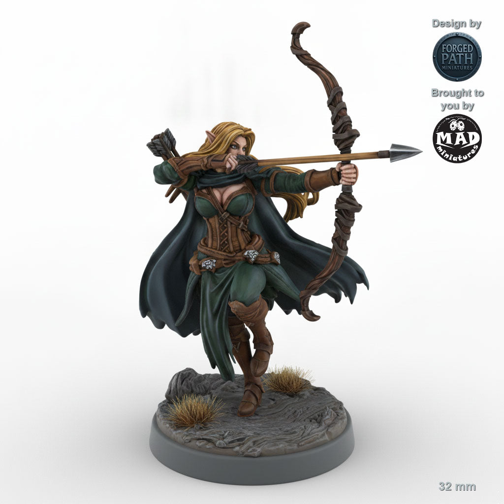 Sharpshooter Female Elf Ranger A