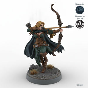 Sharpshooter Female Elf Ranger A