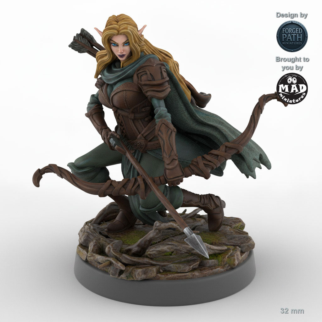 Sharpshooter Female Elf Ranger B