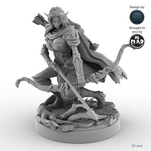 Sharpshooter Female Elf Ranger B