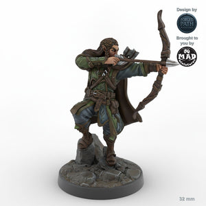 Hunting Male Elf Ranger C