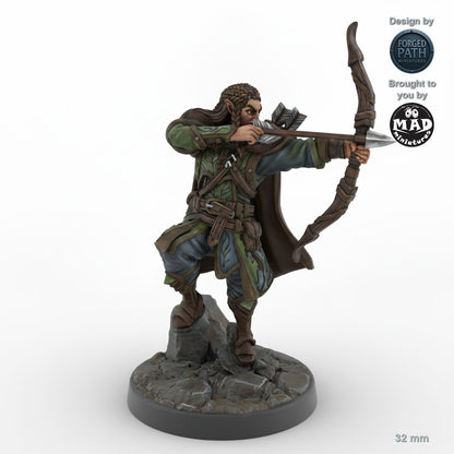 Hunting Male Elf Ranger C