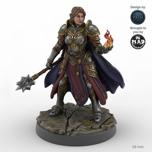 Human Female Cleric Protector A