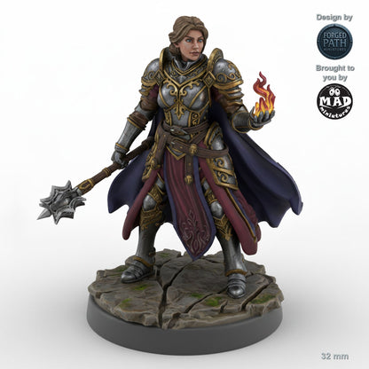 Human Female Cleric Protector A